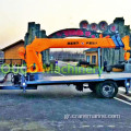 Ce ISO Certificate Cormach Hydraulic Telescopic Boom Crane Truck Mounted Crane